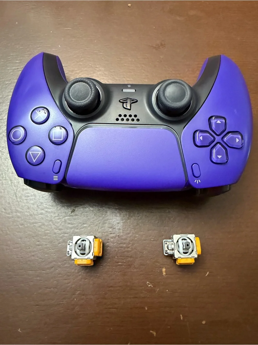 Custom purpure controller for ps5 hall efect upgrade